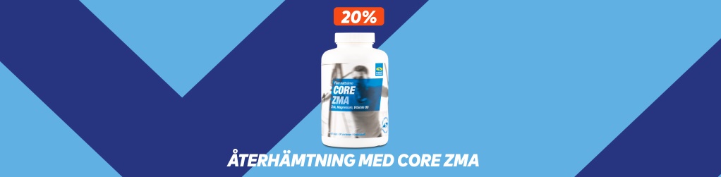 Veckans deal! 20% rabatt p Core ZMA